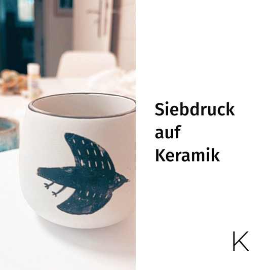 Siebdruck Keramik