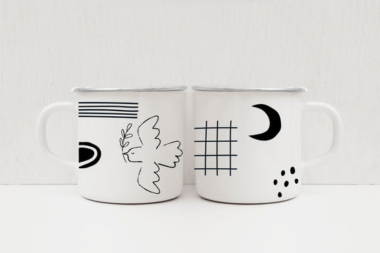 Emailletasse gestalten Workshop
