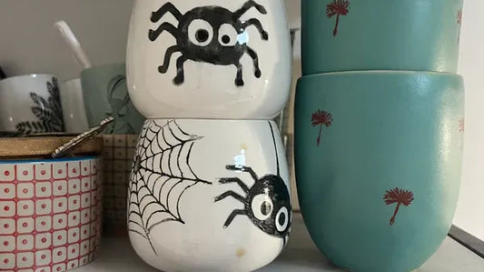 2er Set Tassen Halloween