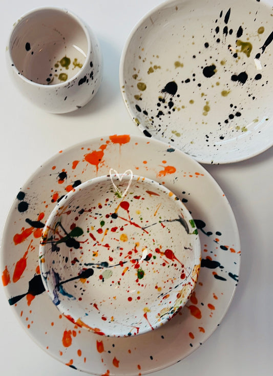 2er Set mit Abstrackt Art