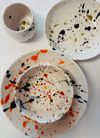 2er Set mit Abstrackt Art
