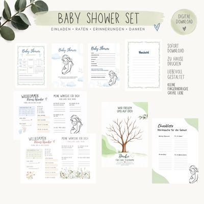 Baby Shower Set